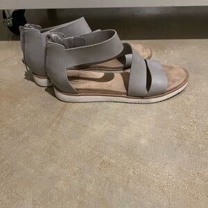 Zip Up Time and Tru Sandals Size 8